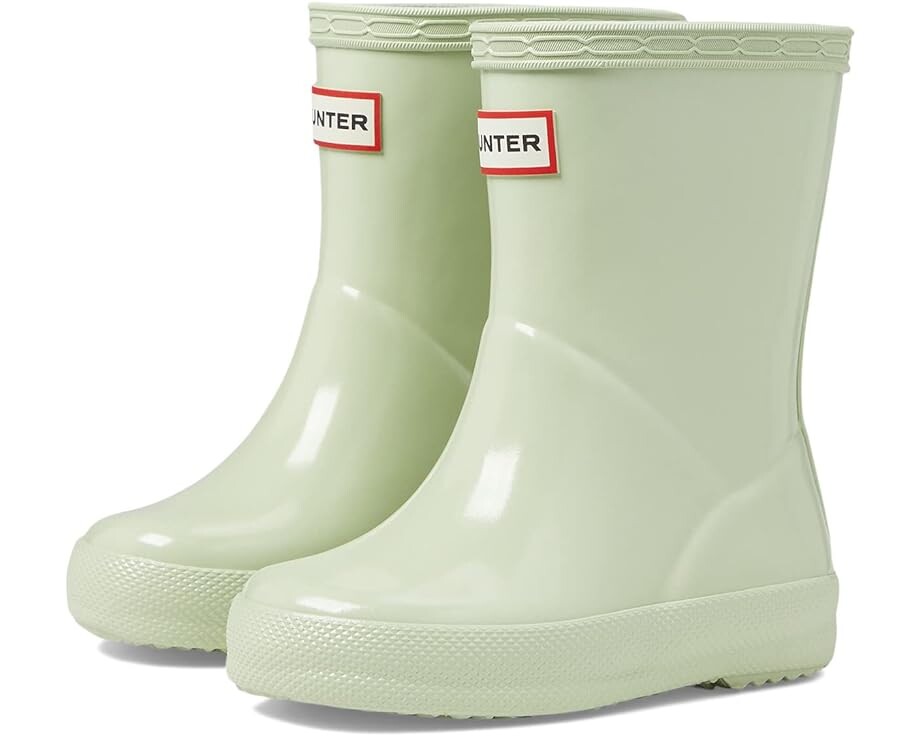 

Ботинки Hunter First Classic Gloss, цвет Muffled Green