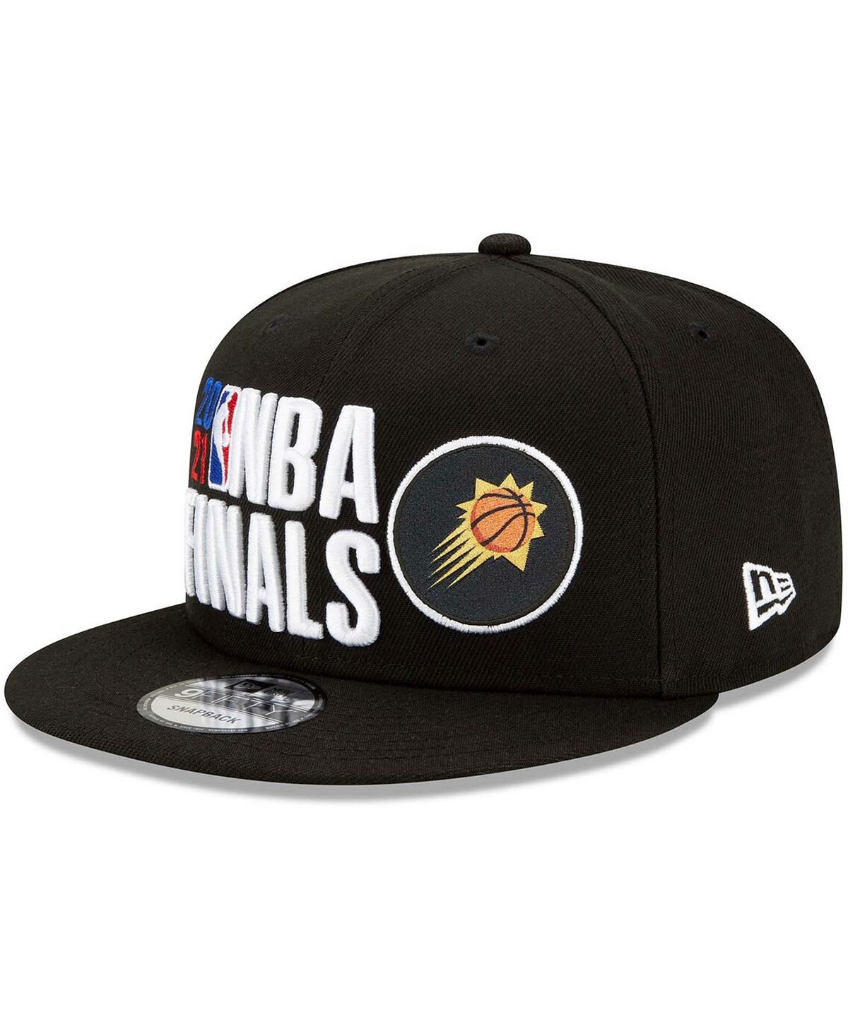

Мужская регулируемая кепка Snapback 9FIFTY Black Phoenix Suns 2021 NBA Finals Bound Раздевалка New Era