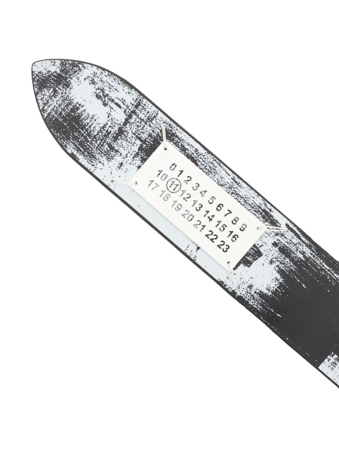 

Ремень Bianchetto с логотипом Maison Margiela, черный