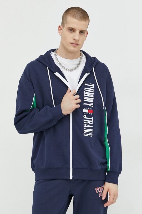 

Толстовка Tommy Jeans, темно-синий