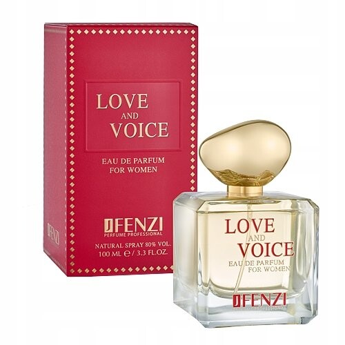 

Парфюмированная вода, 100 мл Jfenzi, Love And Voice