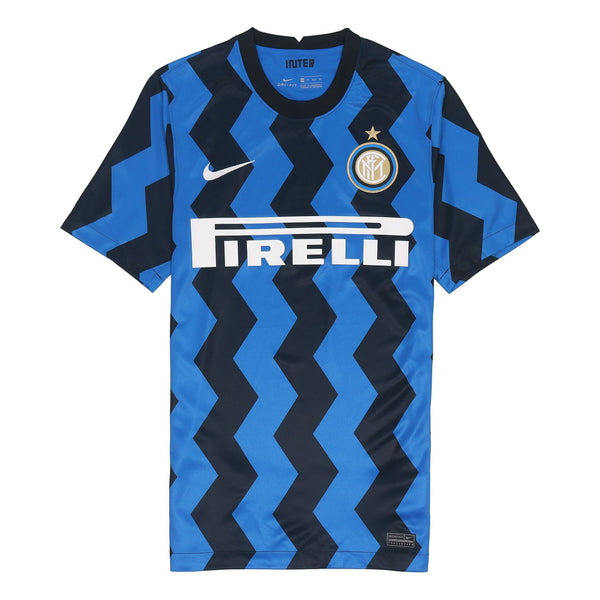 Футболка Nike 2020/21 Season Inter Milan Home Fan Edition Soccer/Football Jersey Blue White Bluewhite, белый