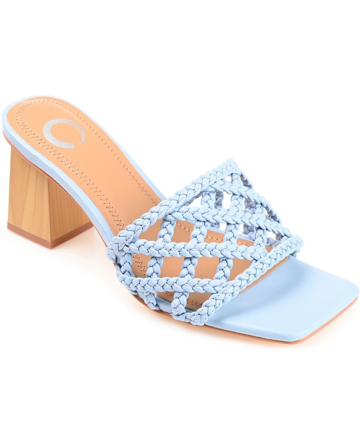

Женские сандалии без шнуровки Evvie Journee Collection, синий