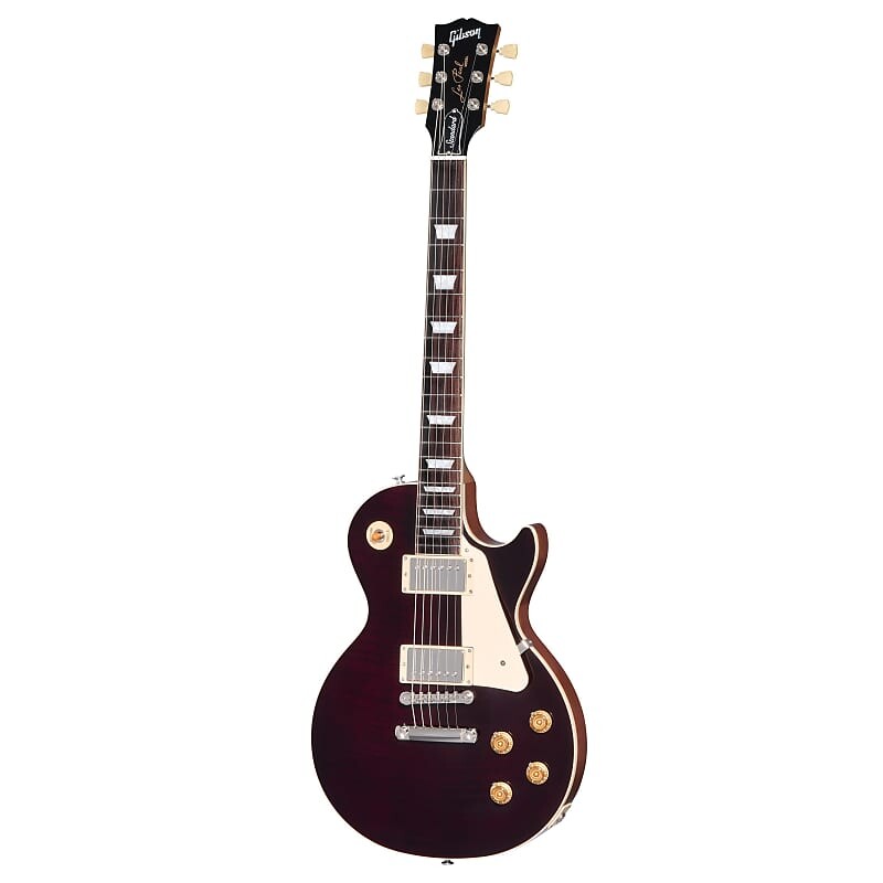 

Электрогитара Gibson Les Paul Standard '50s Figured Top Electric Guitar - Translucent Oxblood