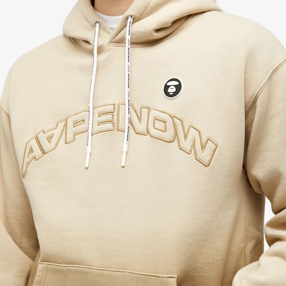 

Толстовка с капюшоном AAPE by A Bathing Ape Now, серый