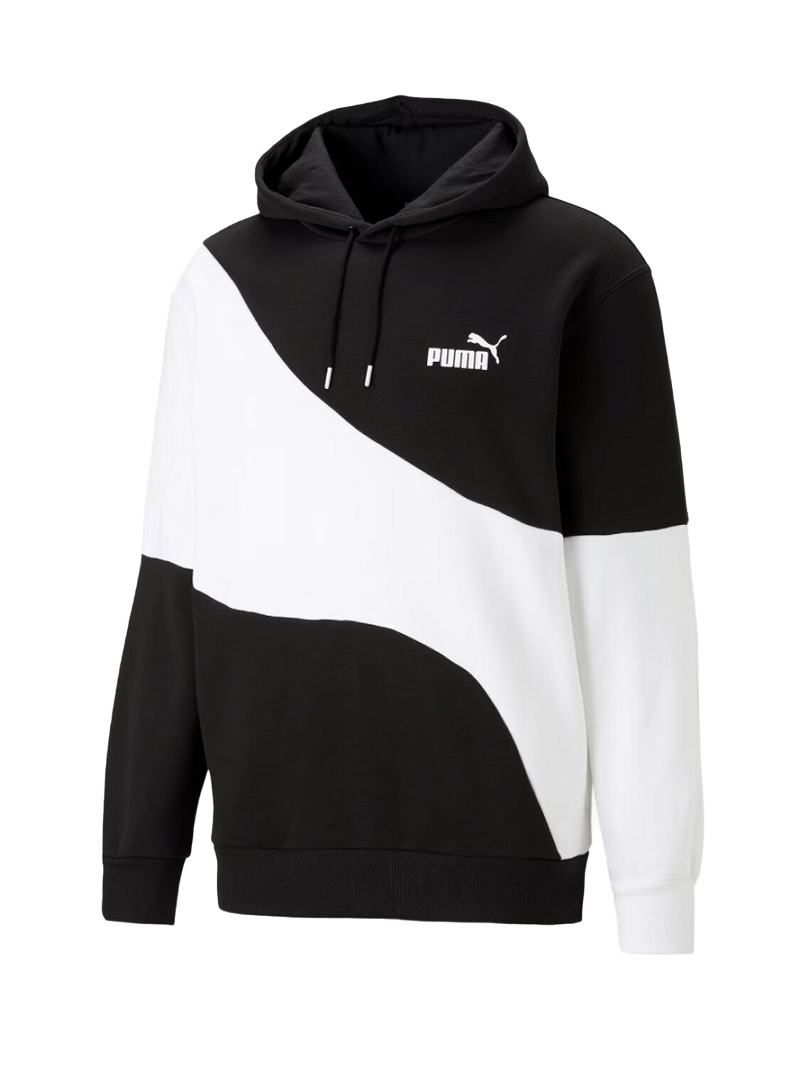 

Мужская толстовка Puma Power, черный/белый