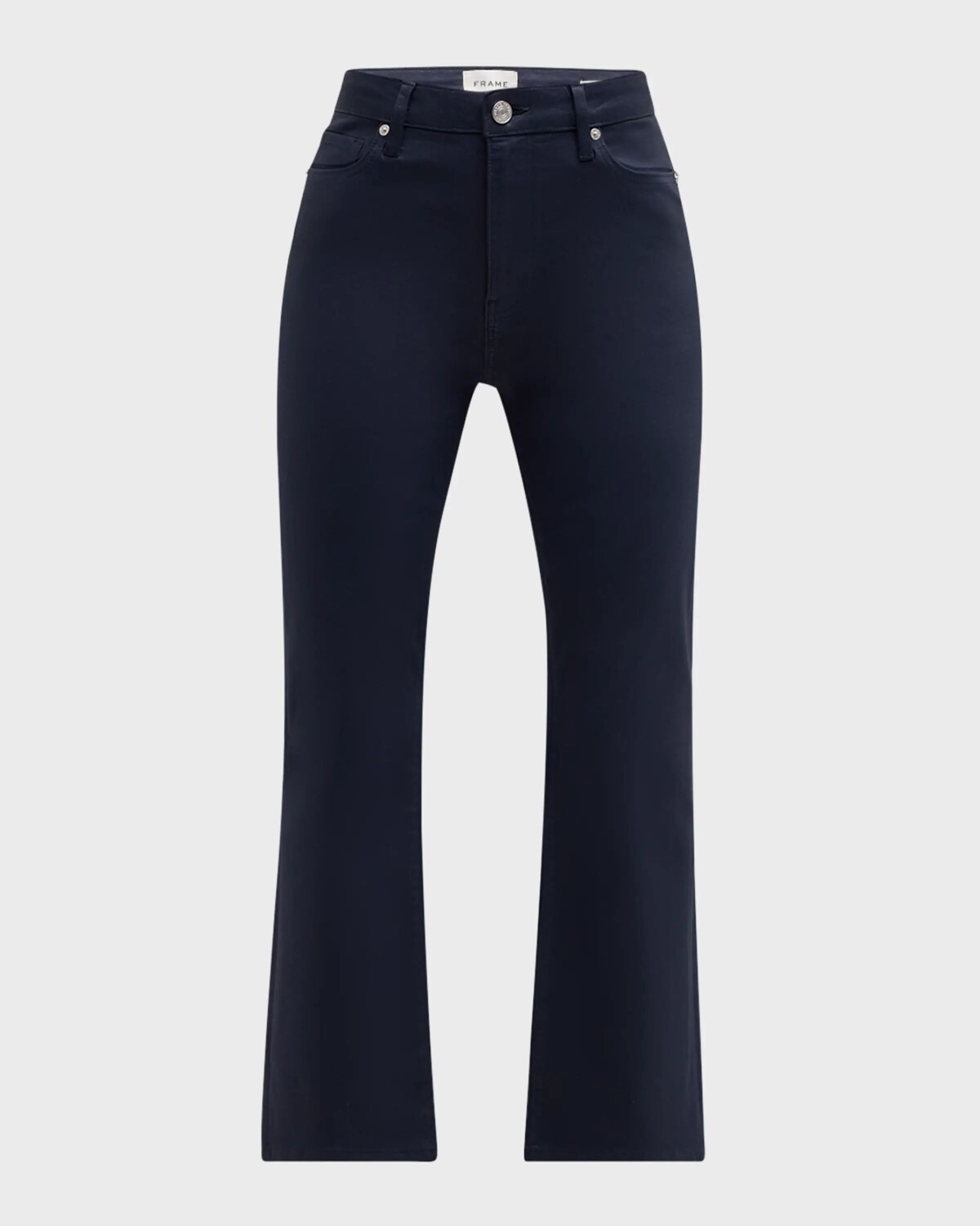 

Джинсы Le Crop Mini Boot с покрытием Frame, цвет Navy Coated