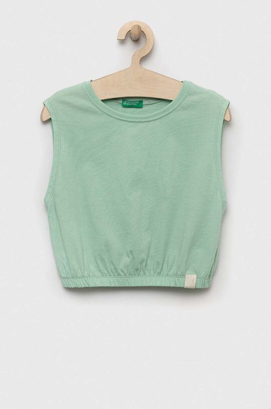 

Детский топ United Colors of Benetton, зеленый
