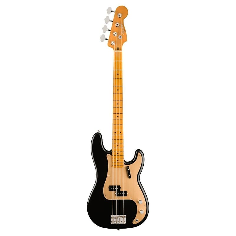 Басс гитара Fender Vintera II 50s Precision Bass, Black Bass Guitar