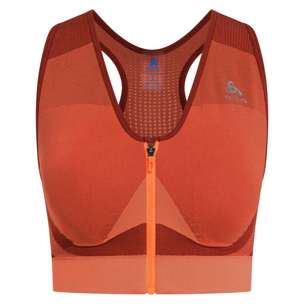 

Спортивный бюстгальтер Odlo Seamless Medium Impact, оранжевый
