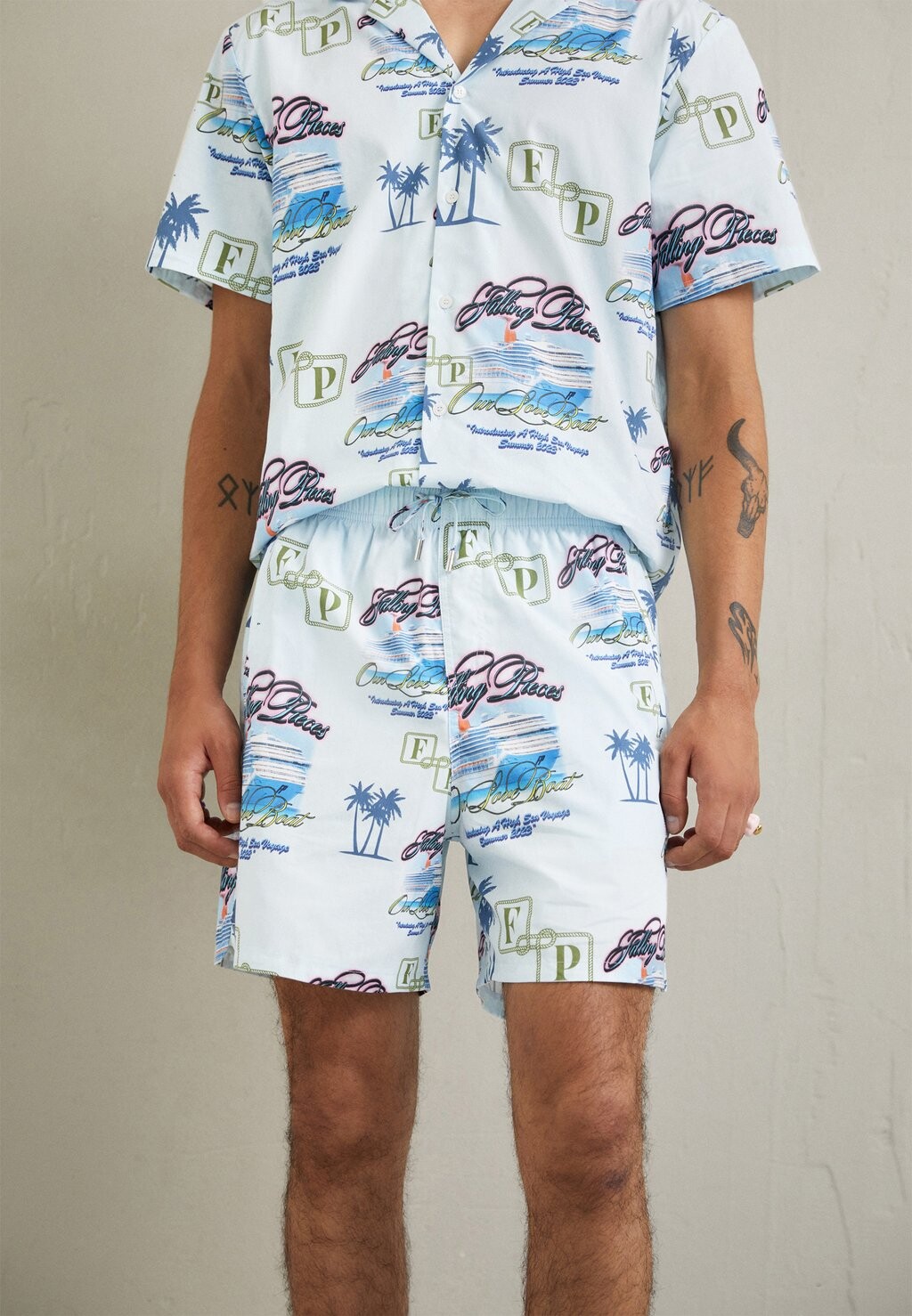 

Шорты PALMS Filling Pieces, лодка любви