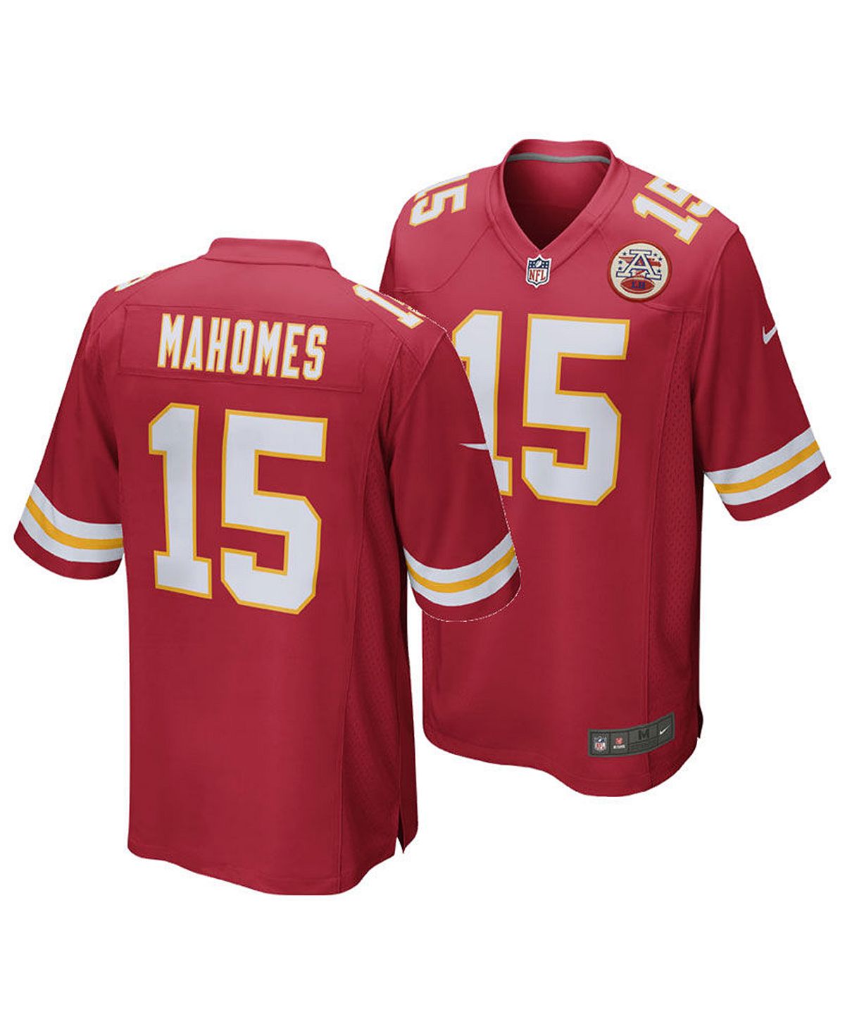 Джерси Pat Mahomes Kansas City Chiefs Game, для мальчиков-малышей (2–4  года) Nike – купить с доставкой из-за рубежа через платформу «CDEK.Shopping»