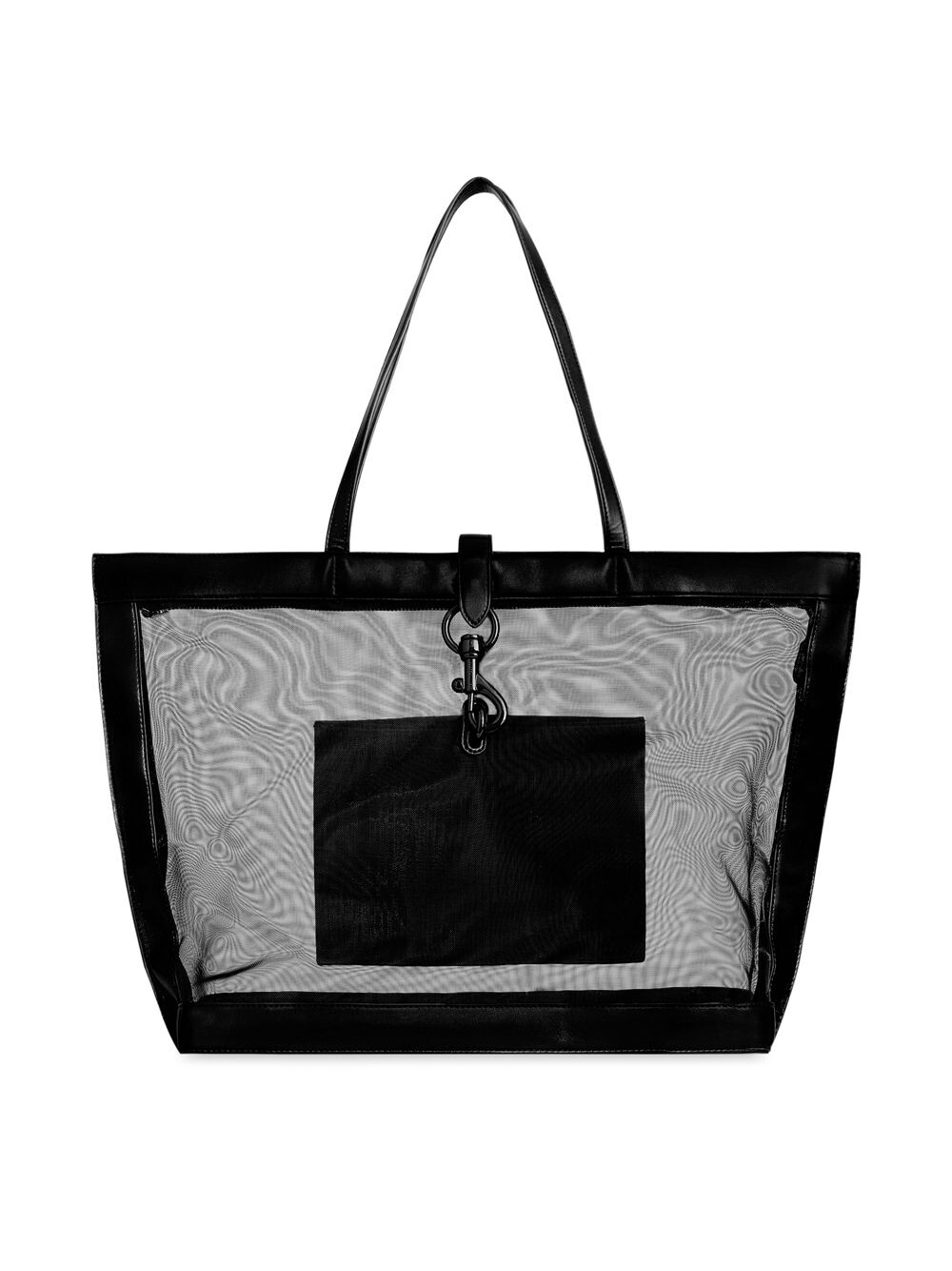 

Сетчатая универсальная большая сумка Rebecca Minkoff, черный