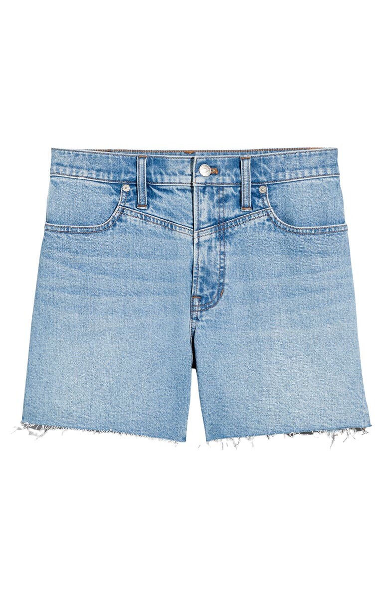 

Джинсовые шорты Perfect средней длины с кокеткой MADEWELL