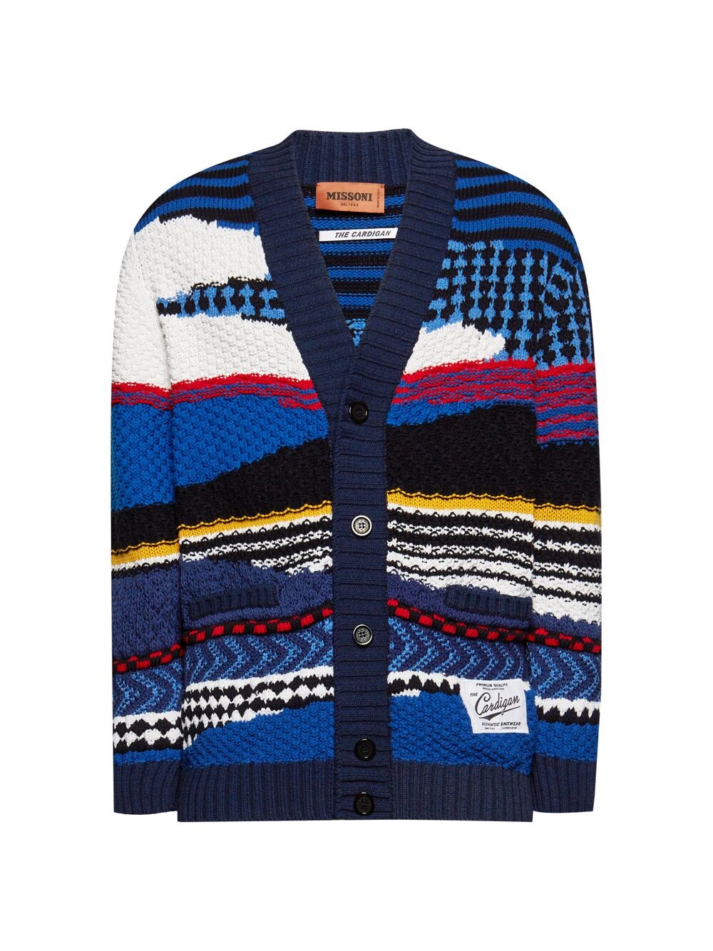 

Свитер-кардиган с V-образным вырезом Missoni, зеленый