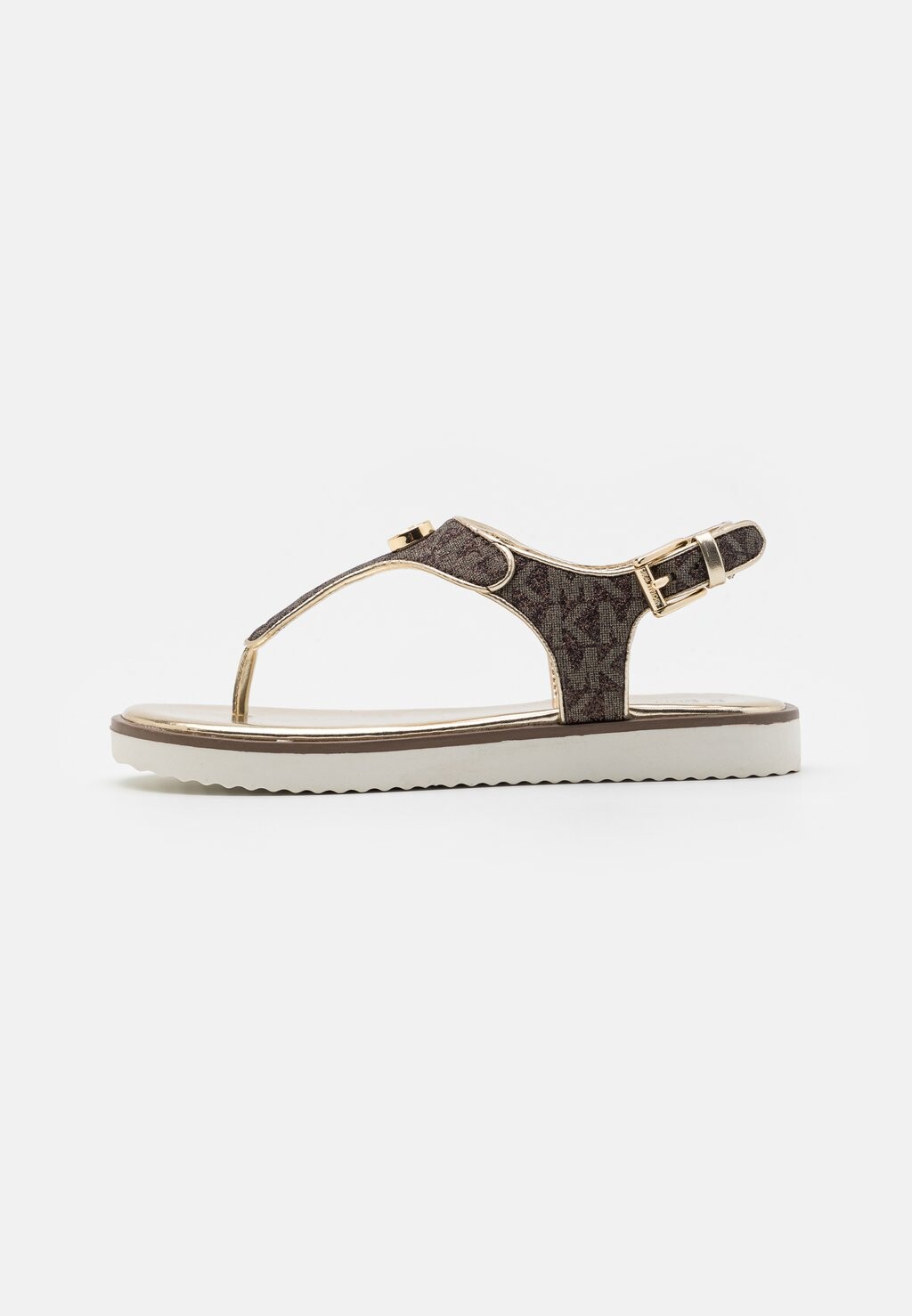 

Шлепанцы ZAHARA Michael Kors Kids, цвет gold