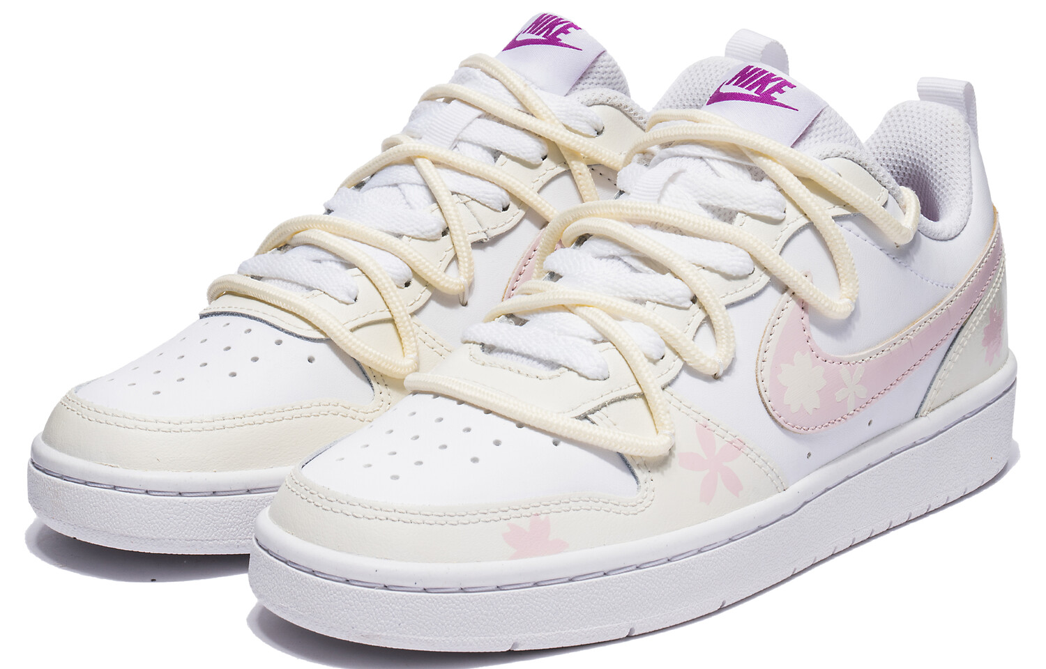 

Кроссовки для скейтбординга Court Borough 2 женские, низкие, белый Nike