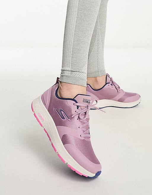 

Кроссовки Skechers GO RUN Consistent Lunar Night в цвете Лиловый, Розовый