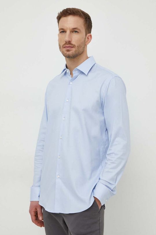Рубашка Boss, синий цена и фото