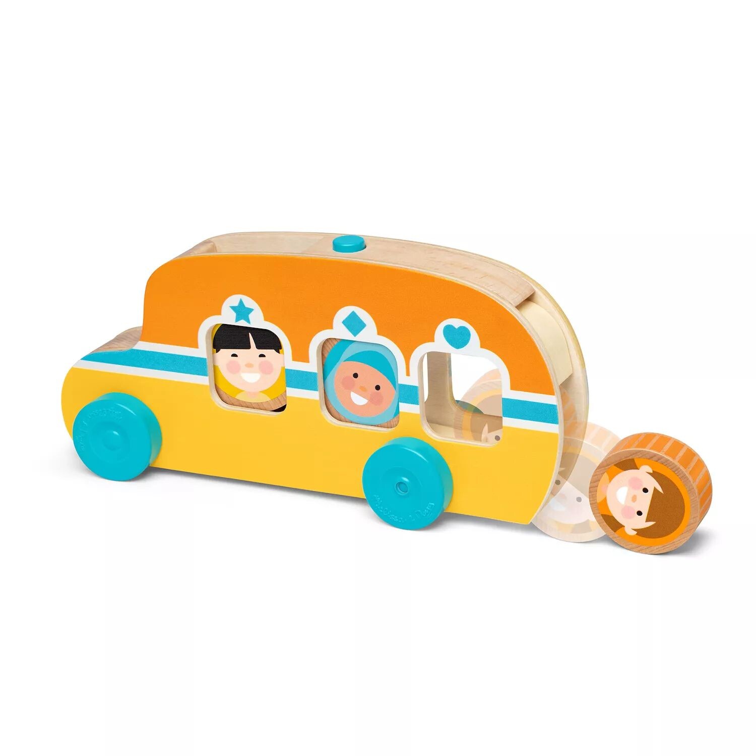 

Мелисса и Дуг GO Tots Roll & Ride Bus Melissa & Doug