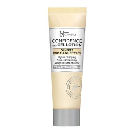 

Confidence In A Gel Lotion Безмасляный увлажняющий крем для лица с керамидами, 0,5 жидких унции, It Cosmetics
