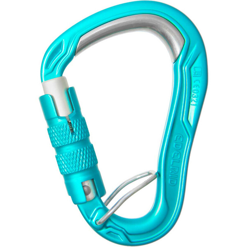 

Карабин HMS Bulletproof Triple FG Edelrid, бирюзовый
