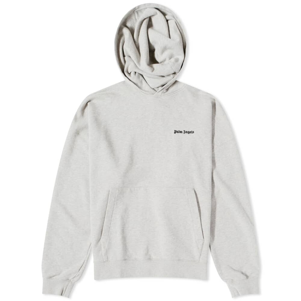

Толстовка Popover с небольшим логотипом Palm Angels, серый