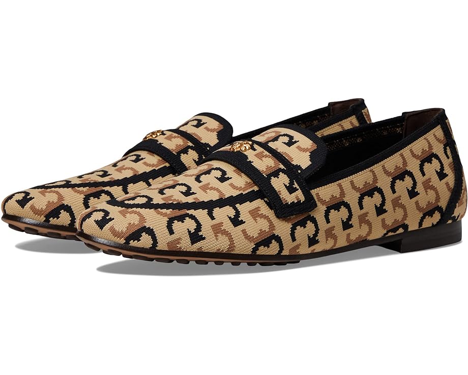 Лоферы Tory Burch Ballet Loafer, цвет Fall Diagonal T