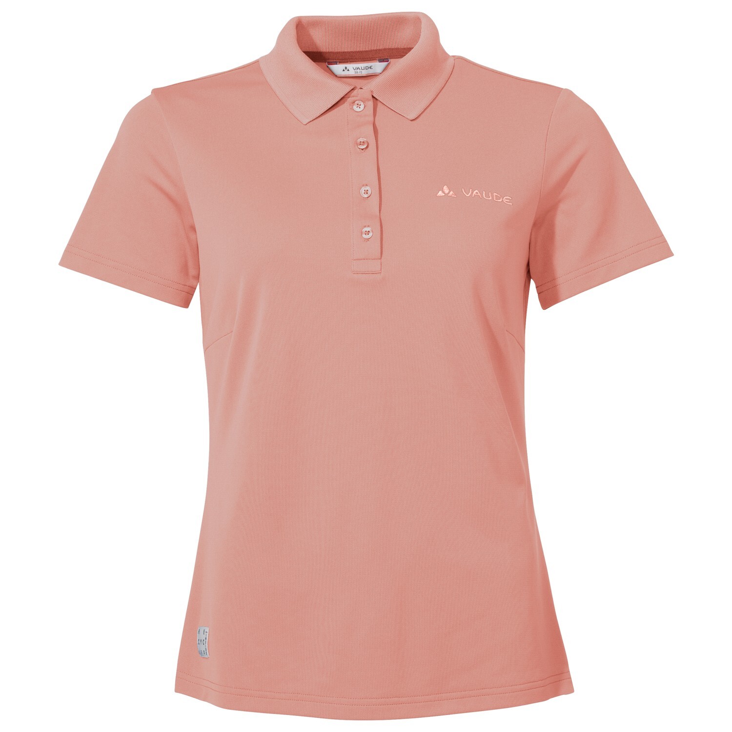 

Рубашка поло Vaude Women's Essential Polo Shirt, цвет Soft Rose