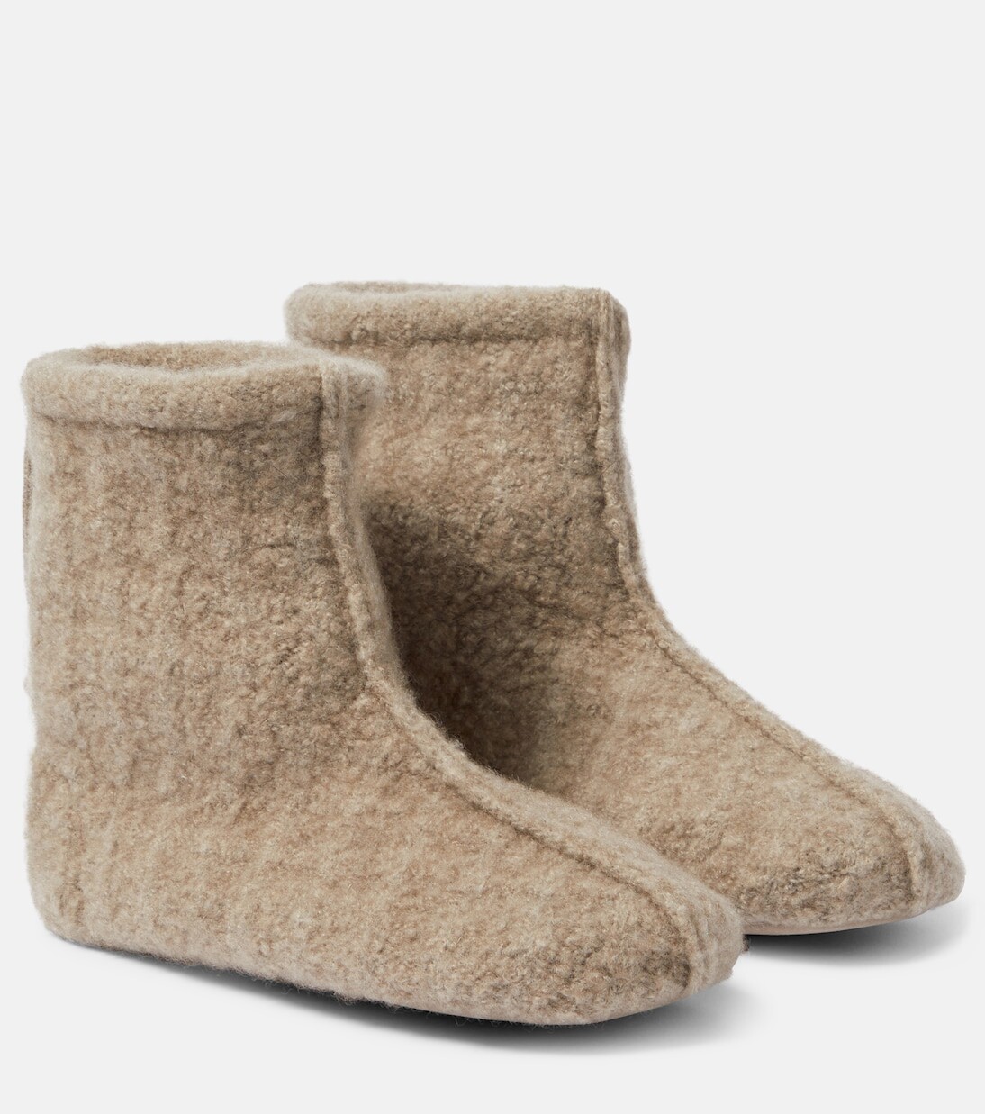 

Кашемировые тапочки Loro Piana, коричневый