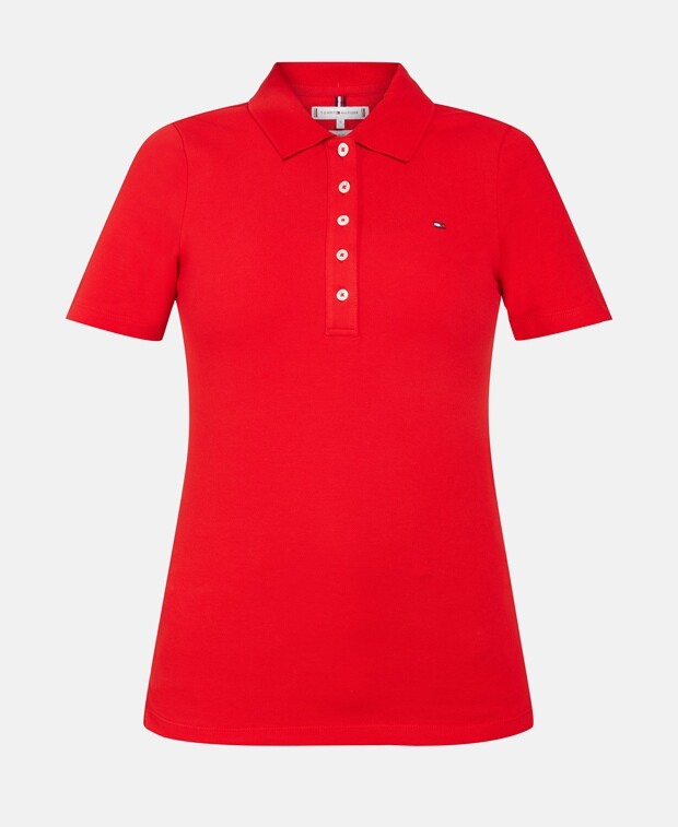 

Рубашка поло Tommy Hilfiger, кирпично красный
