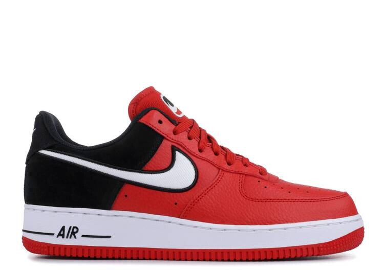 

Кроссовки Nike AIR FORCE 1 LOW 'RED BLACK', красный