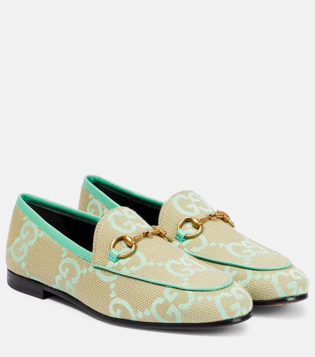 

Парусиновые лоферы Jordaan Jumbo GG Gucci, разноцветный