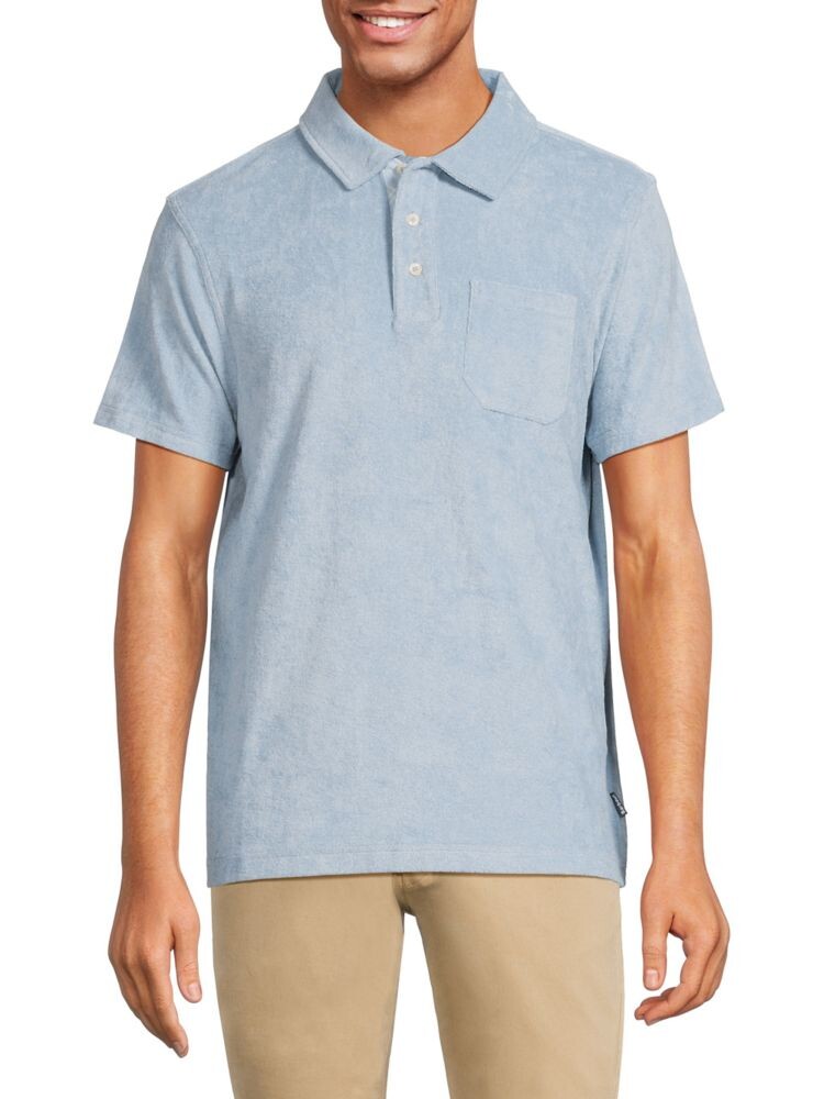 

Твердая футболка-поло Cowes Barbour, цвет Powder Blue
