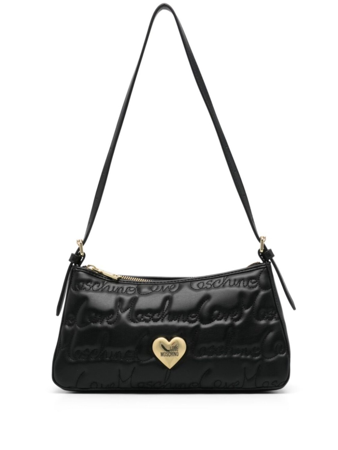 

Love Moschino сумка через плечо с логотипом, черный