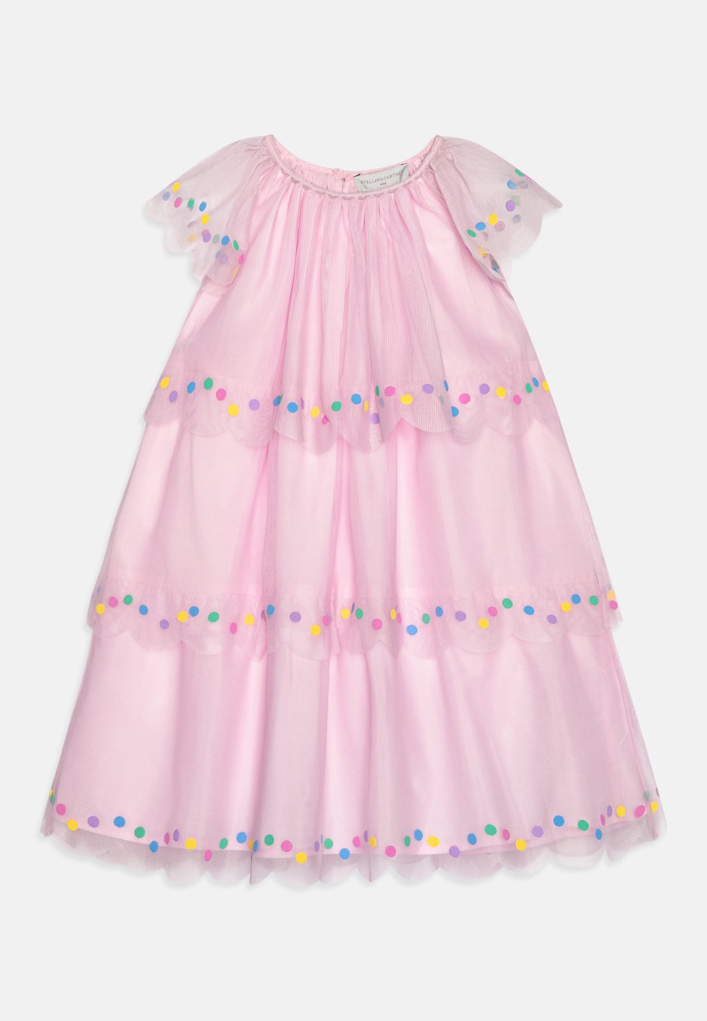цена Коктейльное/праздничное платье DRESS GIRL Stella McCartney Kids, цвет rose