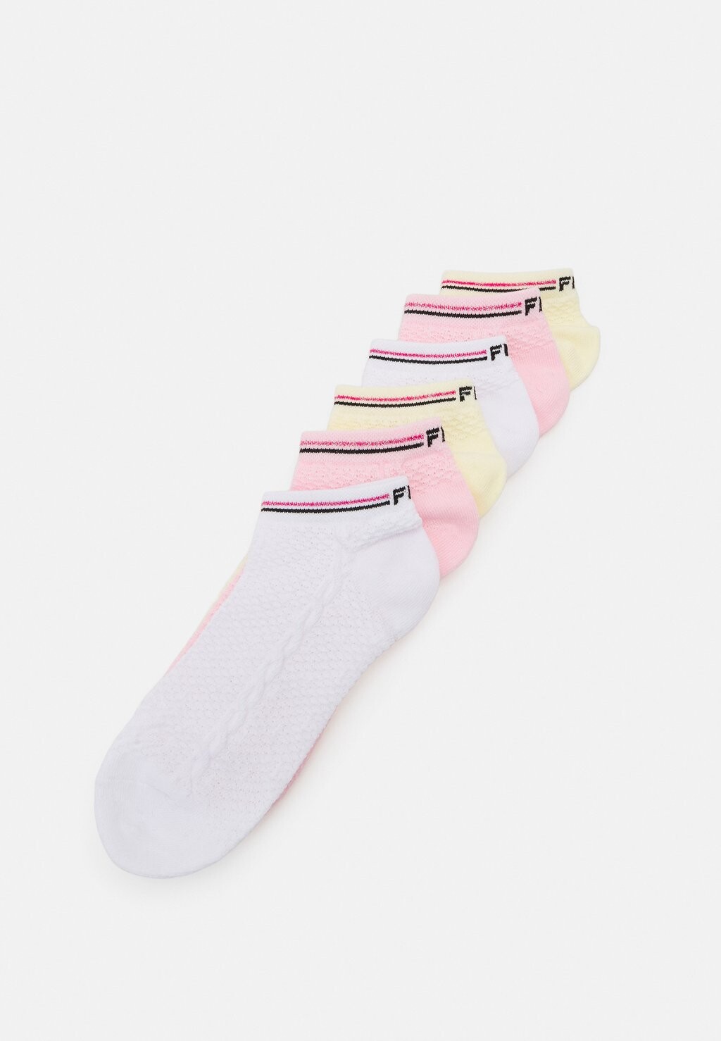 

Носки WOMAN INVISIBLE SOCKS 6 PACK Fila, цвет pink