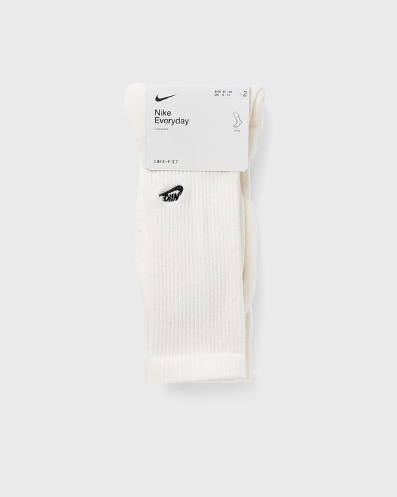 

Носки Nike Everyday Cushioned Crew Socks (2 Pairs), цвет sail/black