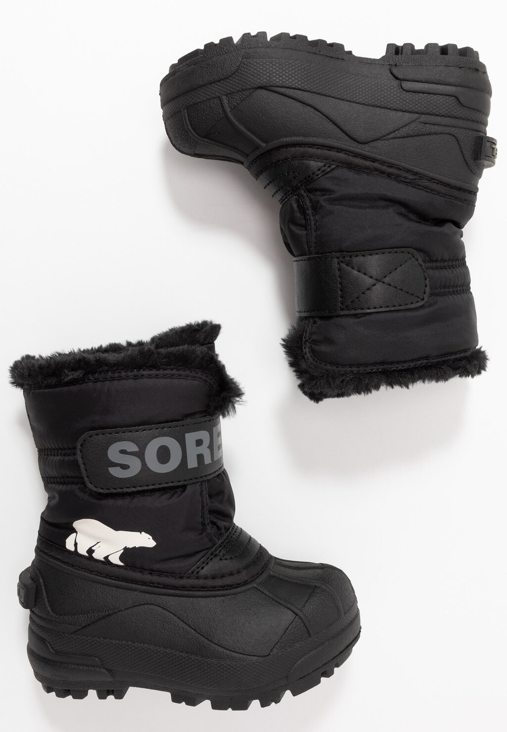 

Зимние сапоги Childrens Unisex Sorel, цвет black/charcoal
