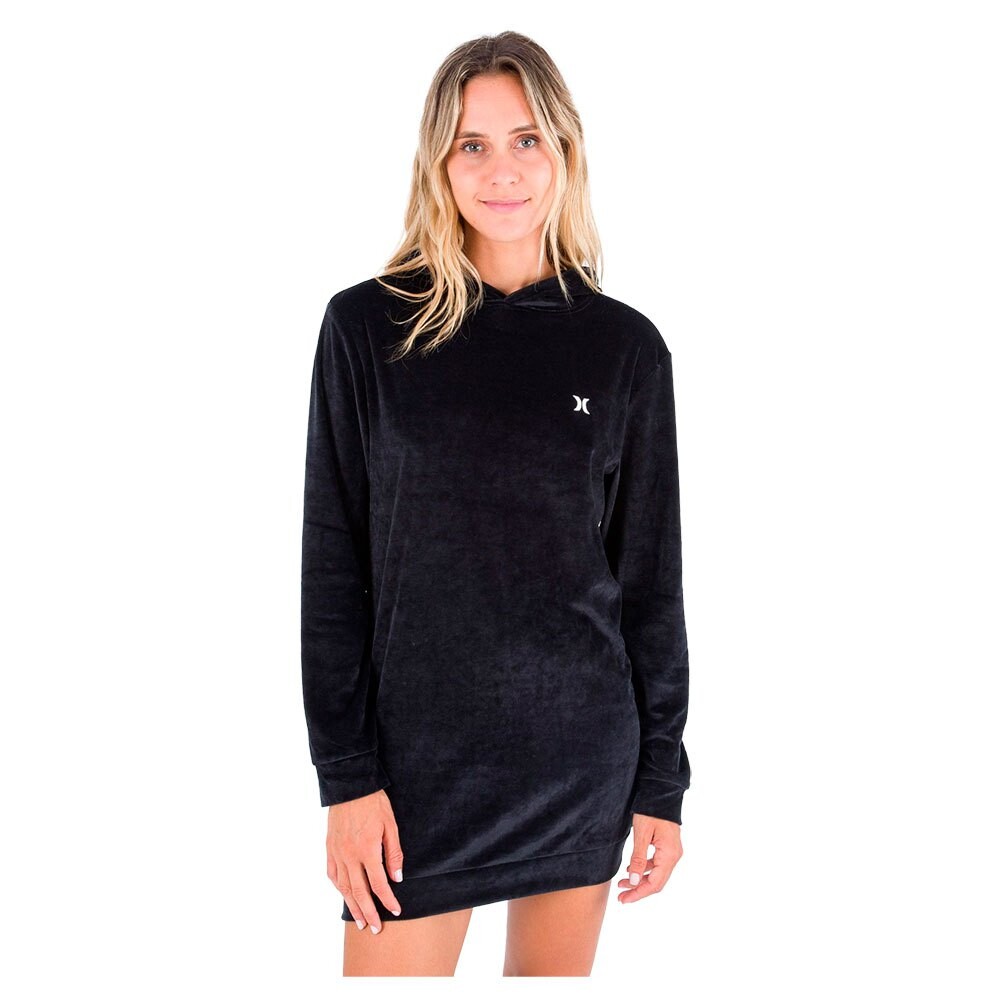 

Платье с длинным рукавом Hurley Oceancare Poncho, черный