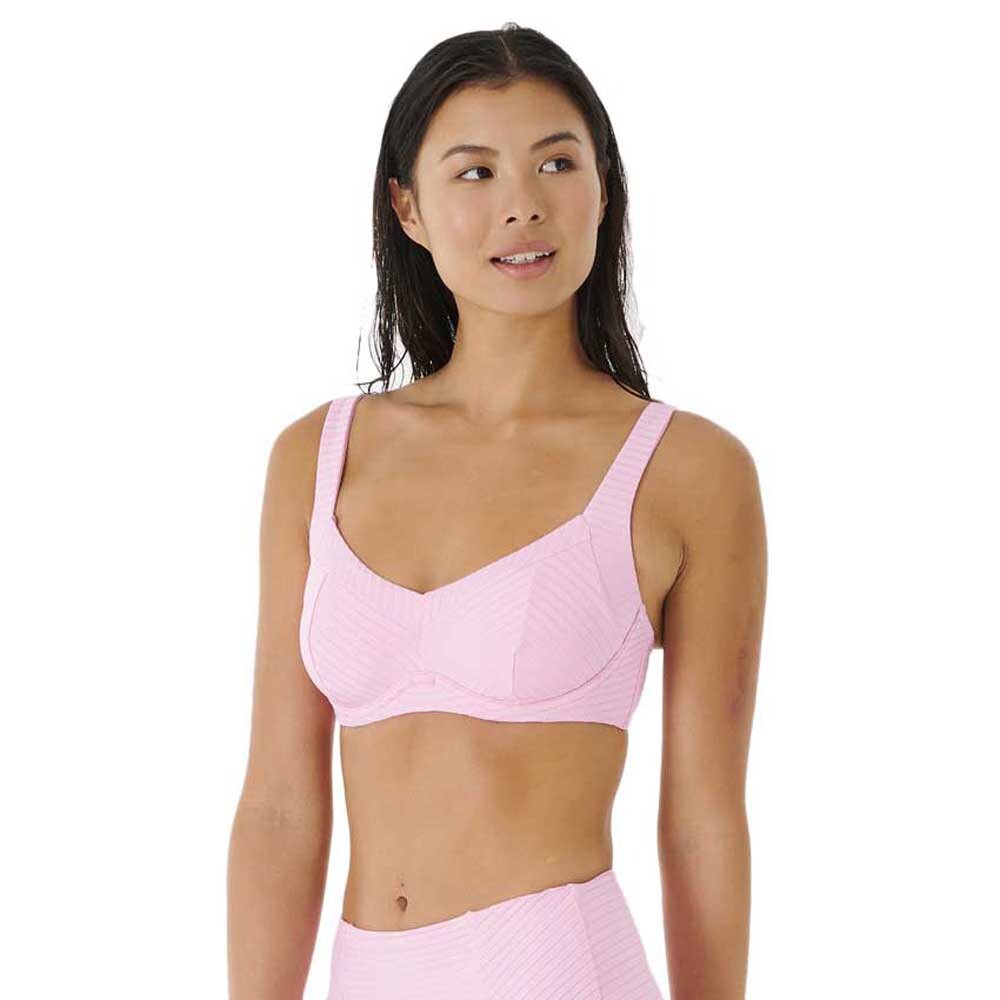 

Топ бикини Rip Curl Premium Surf E Bralette, розовый