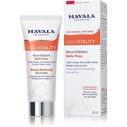 Skin Vitality Beauty Enhancing Micro-Peel 65 мл, Mavala mavala микро мист альпийский стимулирующий skin vitality 125 мл