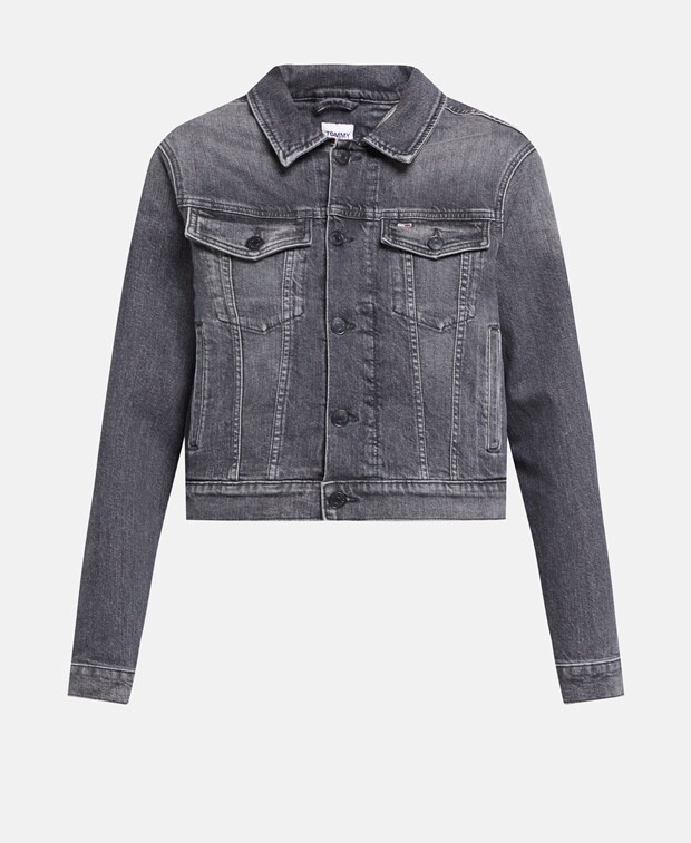 

Джинсовая куртка Tommy Jeans, цвет Caviar Black