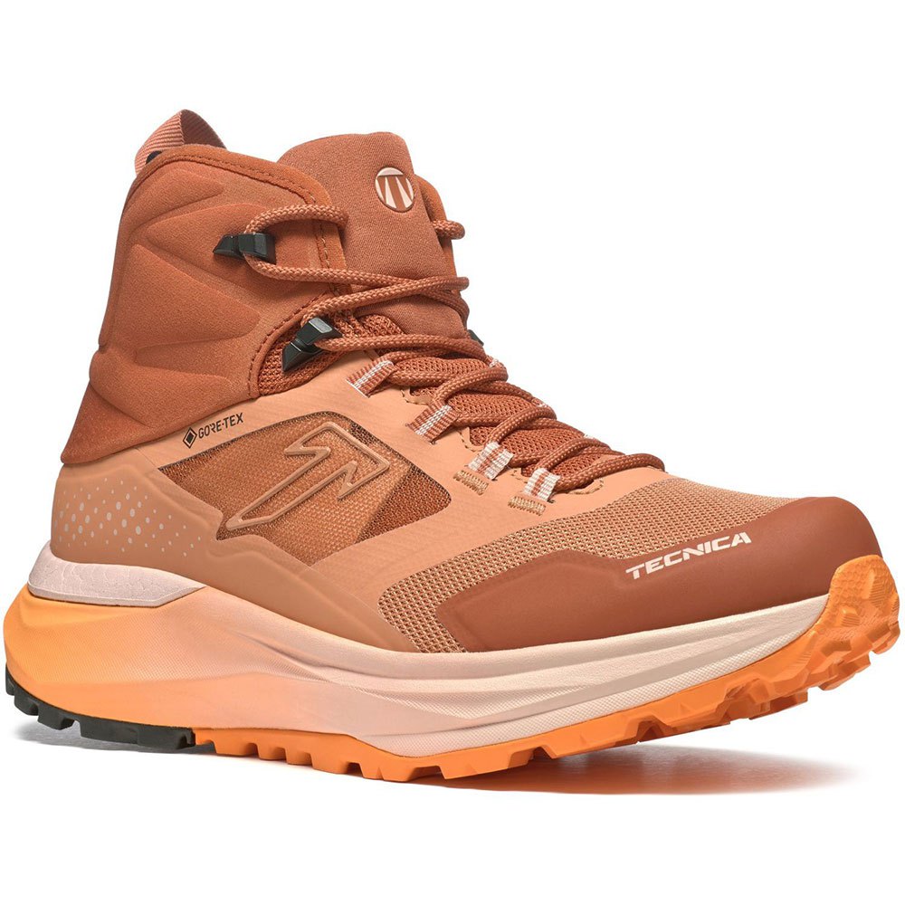 Походные ботинки Tecnica Agate S Mid Goretex, оранжевый походные ботинки tecnica forge 2 0 goretex черный