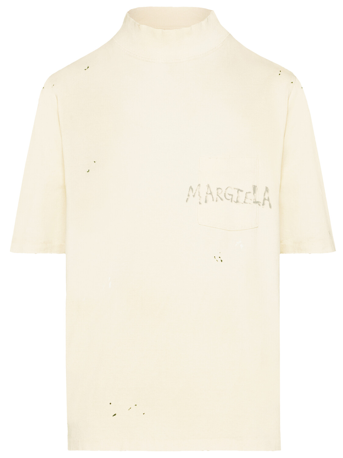 

Футболка Maison Margiela Logo, бежевый