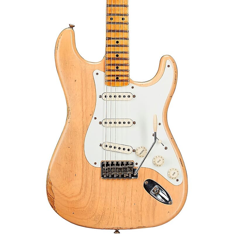 

Электрогитара Fender Custom Shop '58 Stratocaster Relic Electric Guitar Natural Blonde