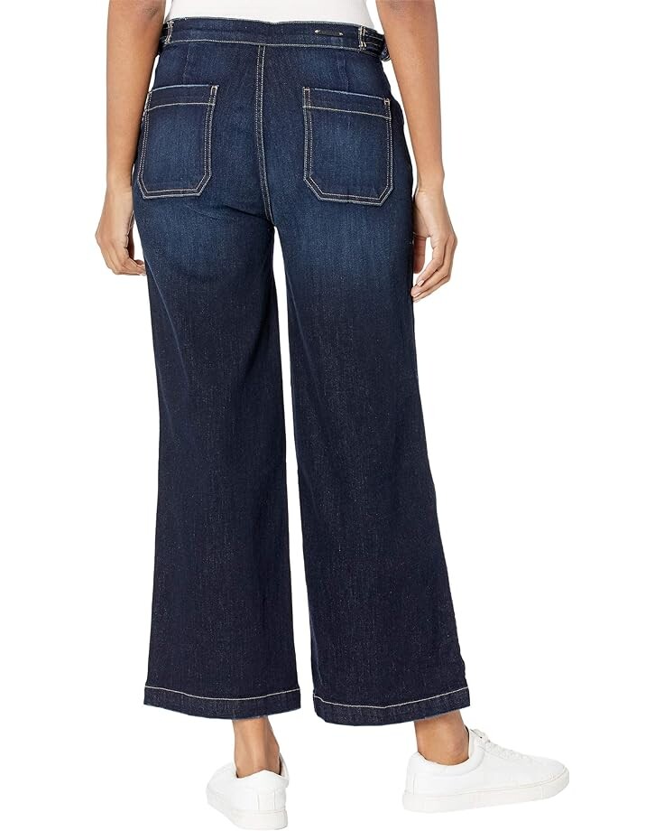 

Джинсы Carve Designs Portland Wide Leg Jeans, цвет Dark Rinse