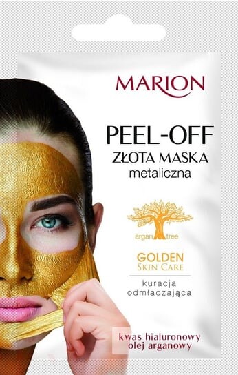 

Маска-пленка для лица с золотым металликом, 6 г Marion, Golden Skin Care