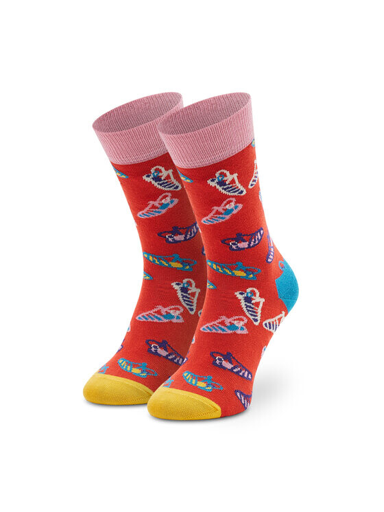 

Высокие носки унисекс Happy Socks, красный