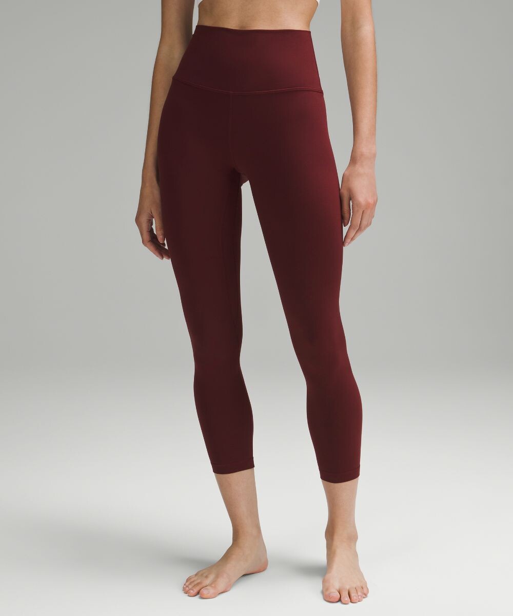 

Леггинсы Align с высокой посадкой Lululemon, красный